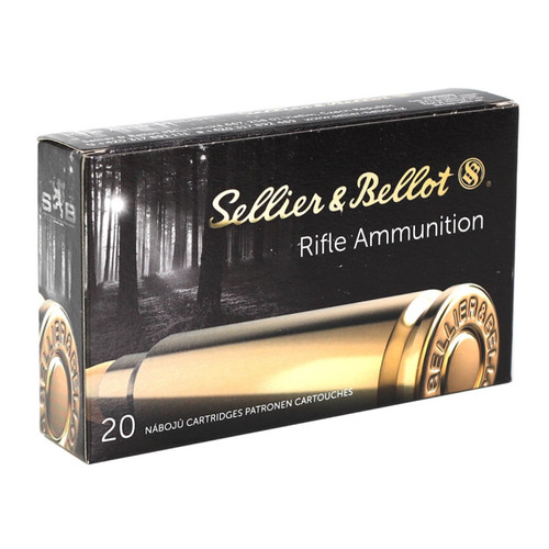 Sellier & Bellot 7x57 R Mauser Ammo 173 Grain Semi Jacketed Soft Point Cutting Edge - SB757RA Sellier & Bellot 7x57 R Mauser Ammo 173 Grain Semi Jacketed Soft Point Cutting Edge - SB757RA