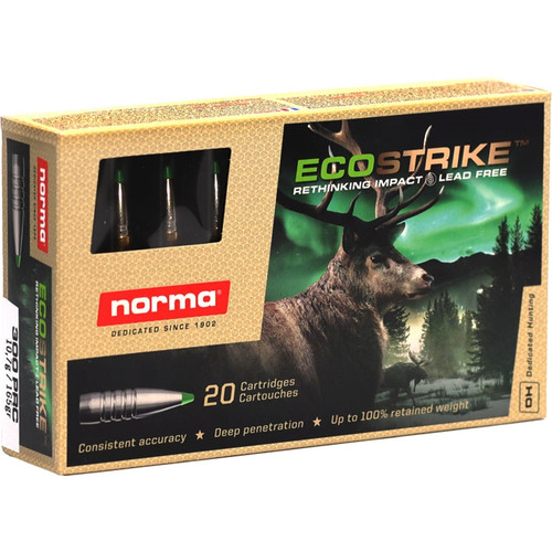 Norma Ecostrike .300 PRC Ammo 165 Grain Polymer Tip Lead Free - 20177772