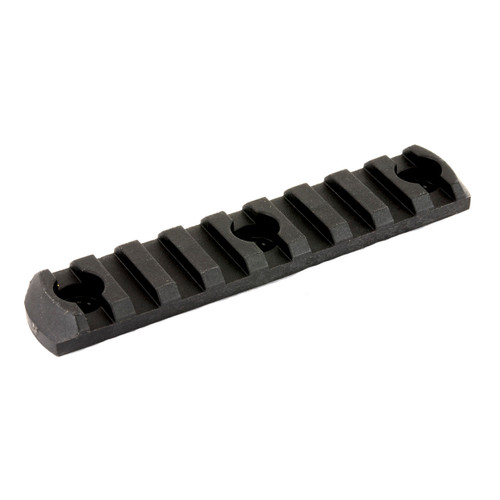 M-LOK POLYMER RAIL 9 SLOT BLK