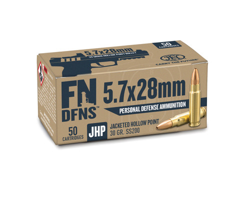 AMMO 30GR 5.7 JHP 500RD CASE5.7 x 28mm