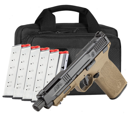 M&P5.7 OR 5.7X28 BK/FDE TB PKG5.7 x 28mm