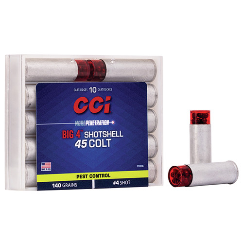CCI 45 COLT SHOTSHELL #4 10/20