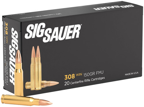 SIG AMMO 308WIN 150GR ELITE BALL FMJ 20/10