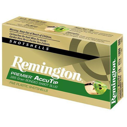 REM PREMIER ACCUTIP SLUG 12GA 2.75 385GR 5/20