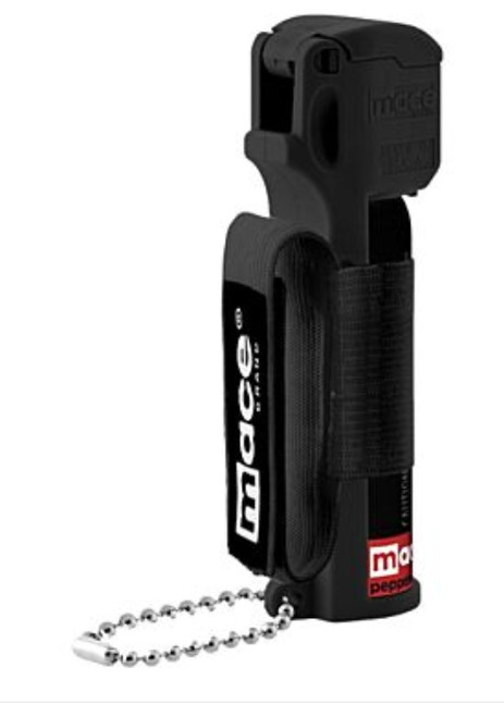 MACE PEPPER SPRAY SPORT MODEL KEY CHAIN/HAND STRAP BLACK 18G | 80761