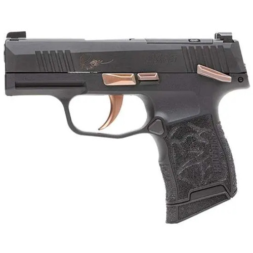 SIG SAUER P365 380ACP ROSE PSTL M.S. 2-10RD OPTIC RDY