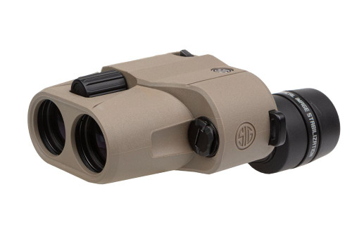SIG SAUER ZULU6 HDX OIS BINOCULAR 10X30MM IMAGE STABILIZING FDE