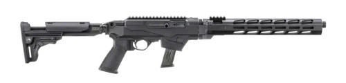 RUGER PC CARBINE 9MM 16.1" BBL FOLDING ADJUST. STOCK BLACK 1-17RD MAG