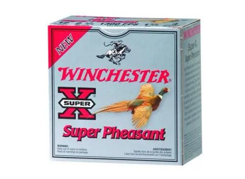 WINCHESTER SUPER PHEASANT 12 GA 2-3/4" #4  HB 1-3/8 OZ 25 RD/BX 10 BX/CS