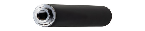 INLAND I-CAN II 7.5" Stainless Steel Black Ceramic .45 (.578x28) Suppressor, .578x28 direct thread b