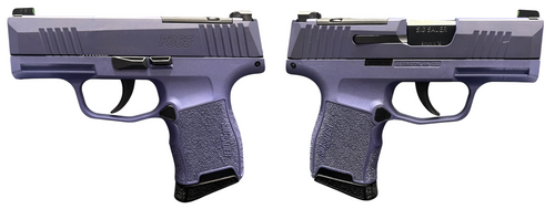 SIG SAUER P365 9MM PISTOL 3.10" OPTIC READY TWO TONE PURPLE 2-10RD