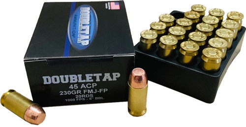 DOUBLETAP 45ACP 230GR FMJ-FP 20RD 50BX/CS
