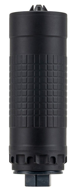 IWI Silencer 6K Direct Thread Suppressor 6mm Nickel Alloy/Stainless Steel 1/2"-28 HUB-T Mount Black