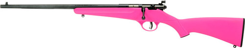 SAVAGE RASCAL YOUTH SINGLESHOT LH 22LR ACU TRG BLUED/PINK