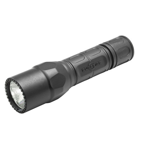 TACTICAL FLASHLIGHT, SINGLE OUTPUT LED, BLACK