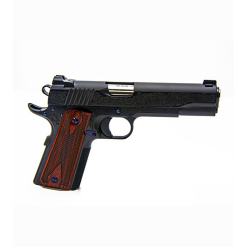 STD MFG 1911 45ACP 5 ROYAL BLUE #1 ENGRAVING