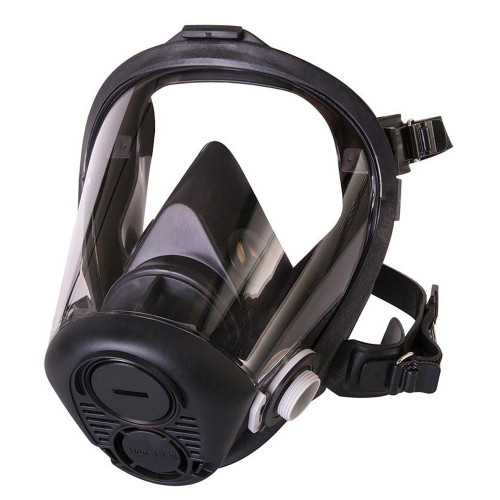 Honeywell RU6500 Silicone Full Facepiece Respirator Face Mask with Harness M
