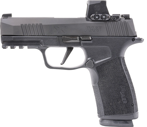 SIG P365X MACRO 9MM 3.7" ROMEO-X (2)17RD POLYMER/BLACK<