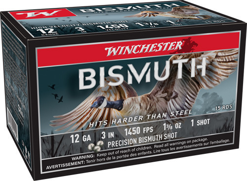 WIN BISMUTH 12GA 3 1-3/8OZ #1 15/10