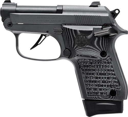 BERETTA 20X 22LR 2.4" 8RD CLEAR BLACK WITH POLY GRIPS
