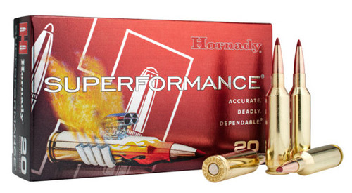 Hornady Superformance CX Rifle Ammunition 22 Creedmoor 65gr PT 3650 fps 20/ct