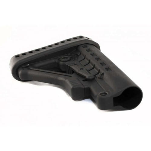 ARCHANGEL SIX-POSITION COLLAPSIBLE BUTT-STOCK FOR AR-SERIES, WITH RECOIL PAD