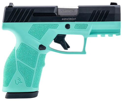 TAU GX2 9MM 3.38 CYAN/BLK 2 10RD