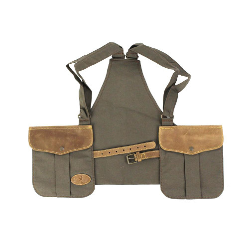 Browning Upland Canvas Hunting Vest Olive