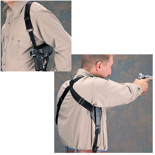 SIDEKICK CROSS-HARNESS SHOULDER HOLSTER - SIZE 15