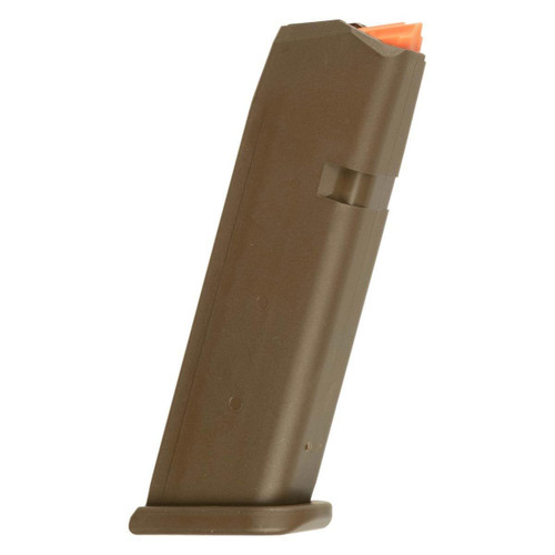 Glock G17 Factory Handgun Magazine FDE 9mm 17/rds Bulk