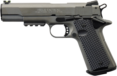 CHIAPPA 1911-22 22LR 5 TACTICAL DARK GRAY 2 10R