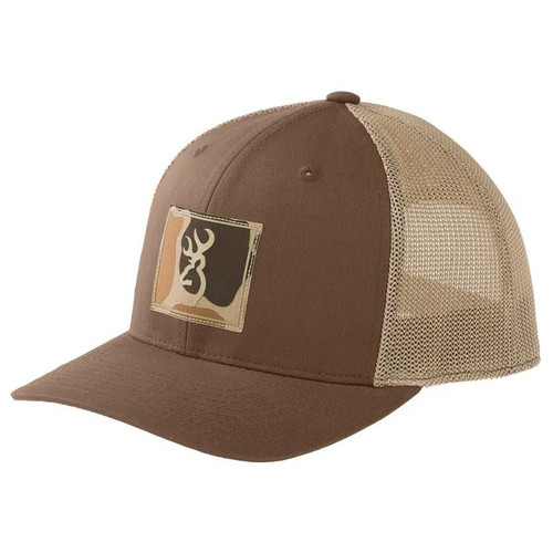 Browning Cypress Cap Major Brown with Vintage Tan Camo