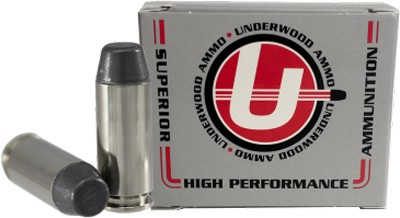 UNDERWOOD 10MM 200GR HARD CAST LEAD-FN 20RD 10BX/CS