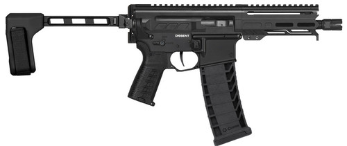 CMMG DISSENT MK4 BRACE 9MM 6.5 ARMOR BLACK