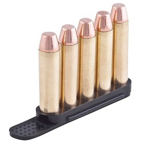 QUICKSTRIPS- 5 ROUND, .357/.38/.40S&W/6.8MM - BLACK, 2 SET