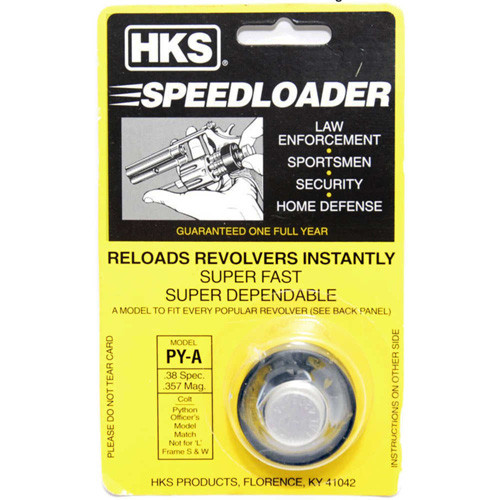 REVOLVER SPEEDLOADER - .38/.357, 6 SHOT