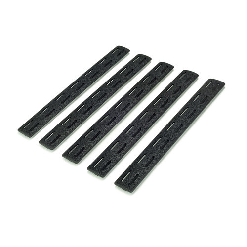 MCMR RAIL PANEL KIT - BLACK, 5.5", 5/PK