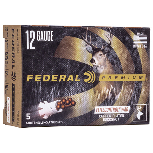 FED VITAL-SHOK BUCKSHOT 12GA 3 12PEL #00 5/50