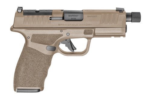 Springfield Armory Hellcat Pro OSP Handgun 9mm Luger 10rd Magazines (2) 4.4" 1/2x28 Threaded Barrel FDE