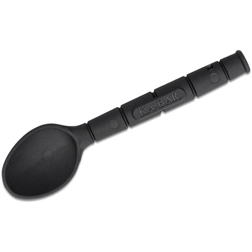 KRUNCH SPOON/STRAW - BLACK