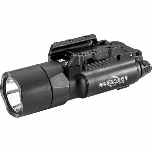 X300T-A TURBO WEAPONLIGHT - BLACK, 650 LUMENS, 66,000 CANDELA, LEVER LATCH