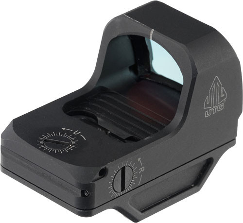 UTG REFLEX SIGHT MICRO DOT 4 MOA RED W/ADAPTIVE BASE