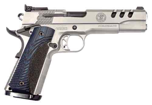 S&W 1911 PERFORMANCE CENTER 45ACP 5" AS SS G10 GRIPS