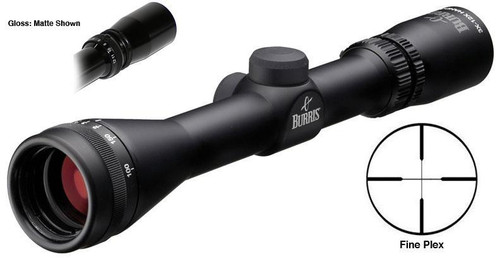 BLEMISHED Burris 3-12x32mm Handgun LER Scope Fine Plex Reticle PA Target Knobs Gloss