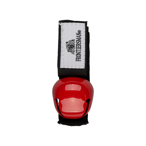 BEAR BELL W/ VELCRO STRAP - RED, MAGNETIC SILENCER