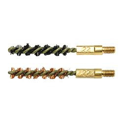 Otis .22 caliber 2 in. Bore Brush Package (8/32 Thread) Cleans .22 Rimfire .219 .22 .222 cal - 2pk