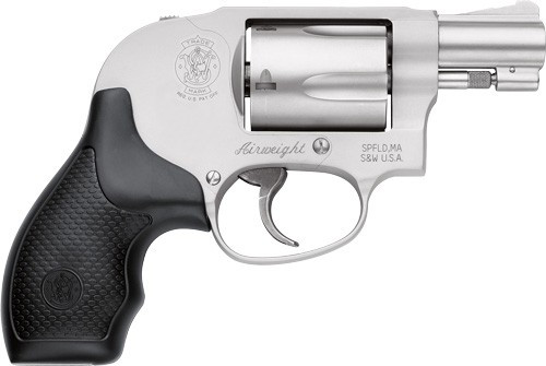 S&W 638 38SPL+P 1.875" FS 5-SHOT SS RUBBER
