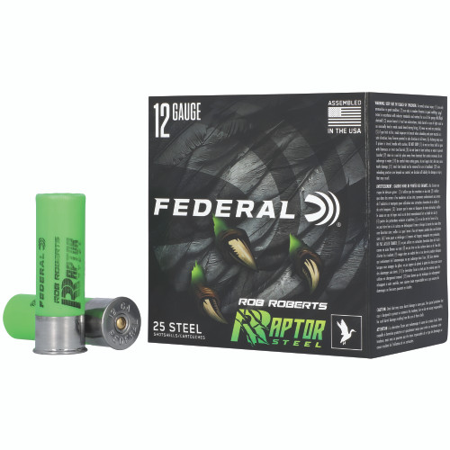 FED RAPTOR STEEL 12GA 3" 1.375OZ #4