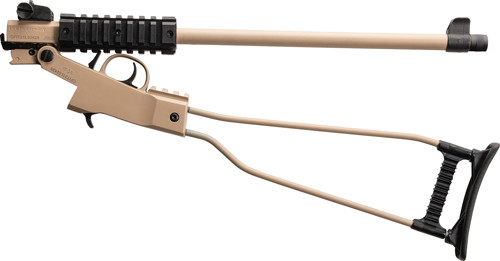 CHIAPPA LITTLE BADGER 22LR 1/2X28" THREADED DESERT SAND