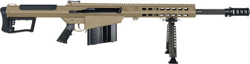 BARRETT M107A1 RIFLE 50BMG 20" FLUTED 1:15" 10RD FDE